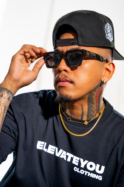 "Monarch" in Tortoiseshell Sunglasses