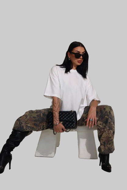 Drip with Purpose Tee | White with Black Print